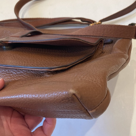 Fossil Kinley Crossbody Brown Leather Bag - Picture 10 of 17